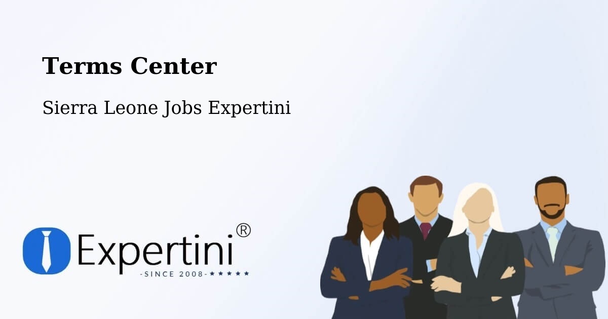 Terms of Service – Kayima - Sierra Leone Jobs Expertini